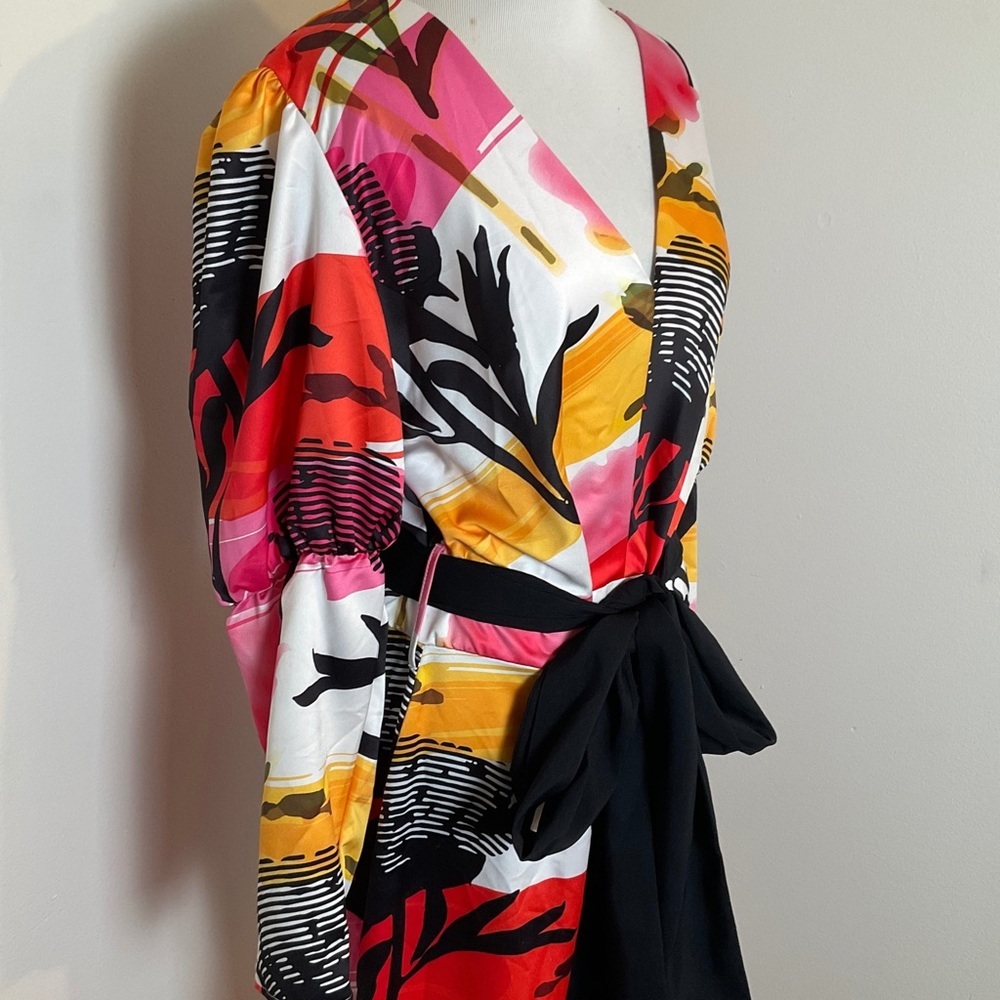 Francisca Amatista Maxi Dress | Long Sleeve | Abstract | NWT | Large - Picture 5 of 15